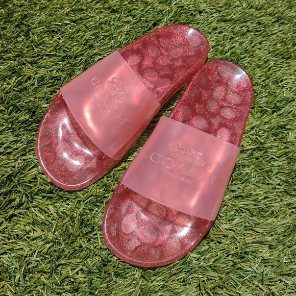 Coach Jelly Slides - Picture 1 of 3